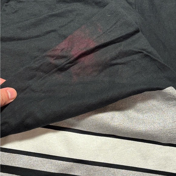 Salem Sportswear Raiders irregular vintage single stitched sz xxl  Black T-Shirt - Picture 12 of 12